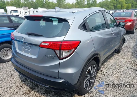 2019 Honda Hr-V Sport z USA, uszkodzony, nr VIN 3CZRU6H16KG707978
